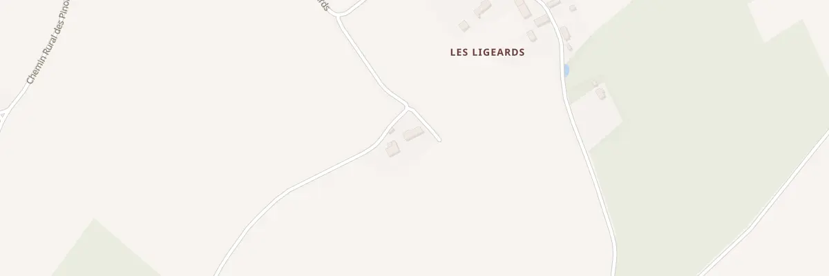 Plan du 5399 Les Ligeards à Chasseneuil