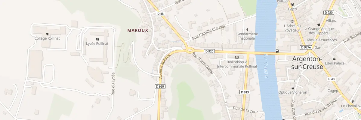 Plan du 17B Rue Res Anna E Amedee Rollinat à Argenton-sur-Creuse
