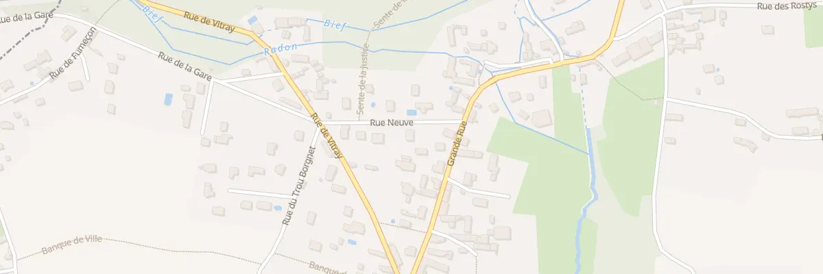 Plan du 7 Rue Neuve à Gilles