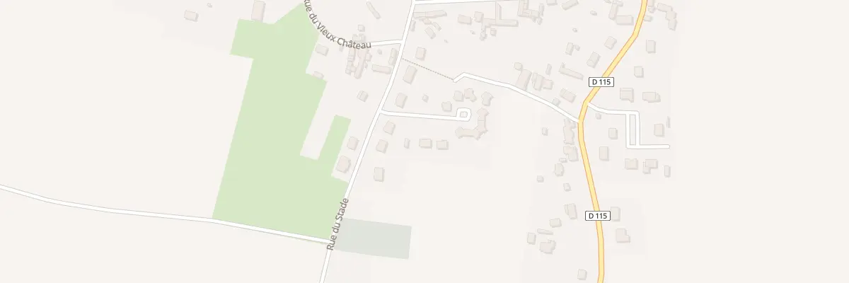 Plan du 1 Res les Jonquilles à Guerville