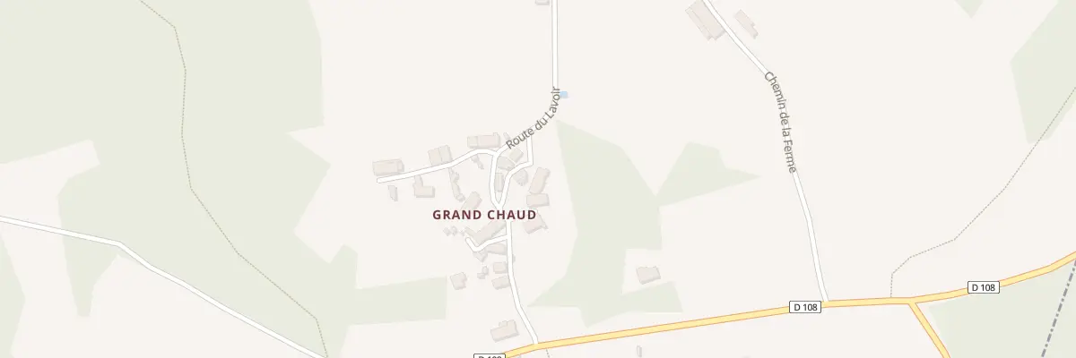Plan du 3 Rte du Lavoir à Jabreilles-les-Bordes