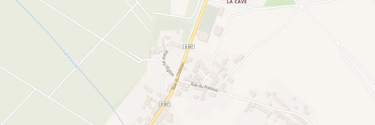 Plan du 17 Rue du Château à Varize