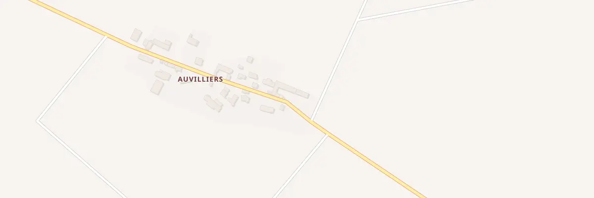 Plan du 14 Auvilliers à Villemaury