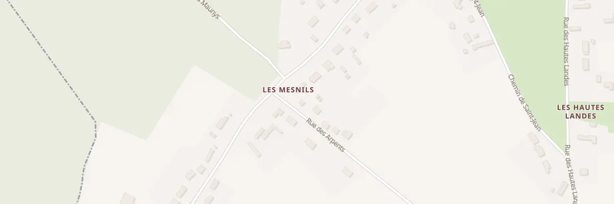 Plan du 206 Rue des Arpents à Puchay