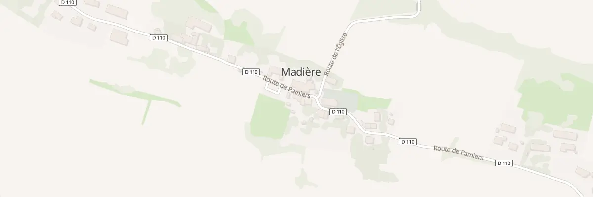 Plan du 52 Village de Madiere à Madière