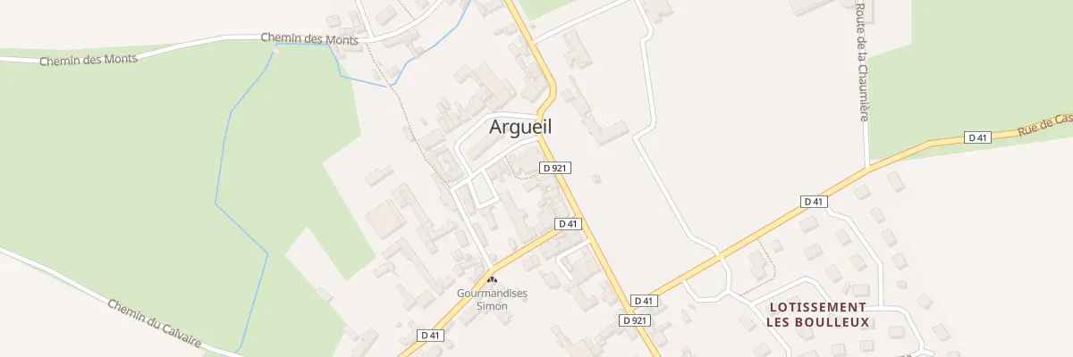 Plan du 5127 Le Bourg à Argueil