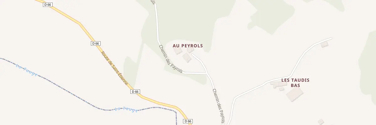 Plan du 340 Che des Payrols à Vaïssac