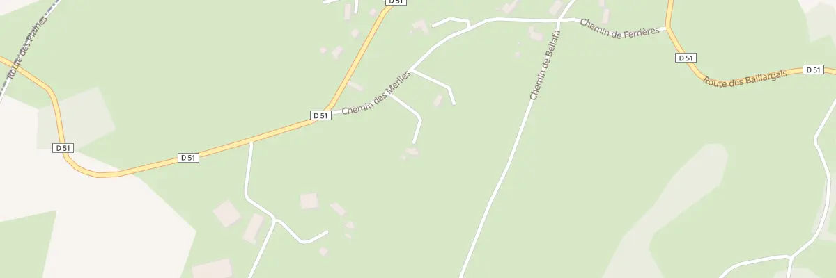 Plan du 5043A Ferrieres à Ginouillac