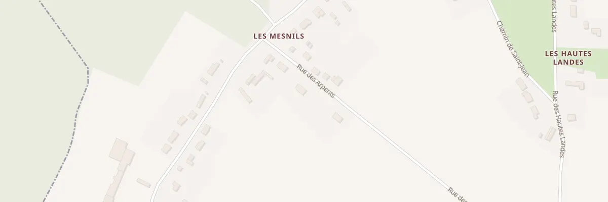 Plan du 203 Rue des Arpents à Puchay