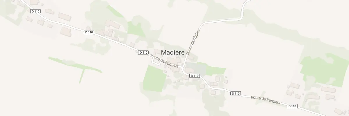 Plan du 62 Rte de Pamiers à Madière