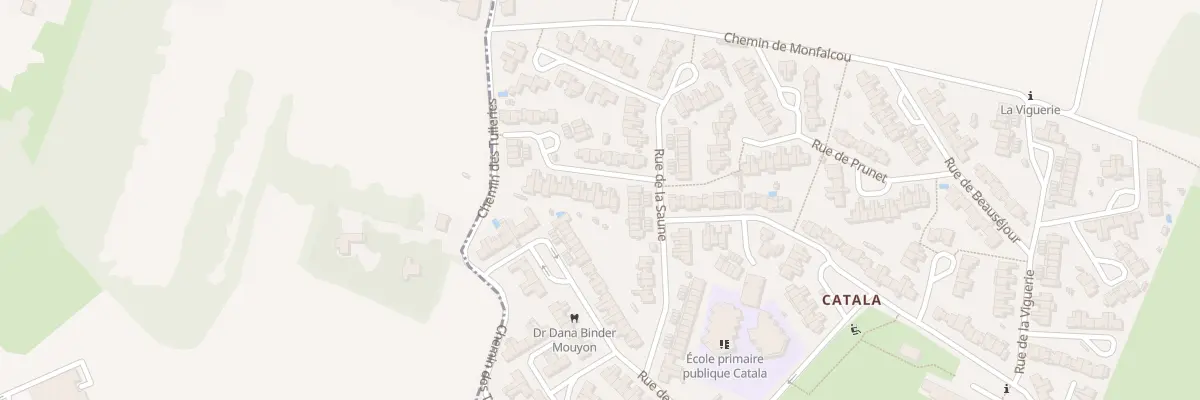 Plan du 5 All des Bouvreuils à Saint-Orens-de-Gameville