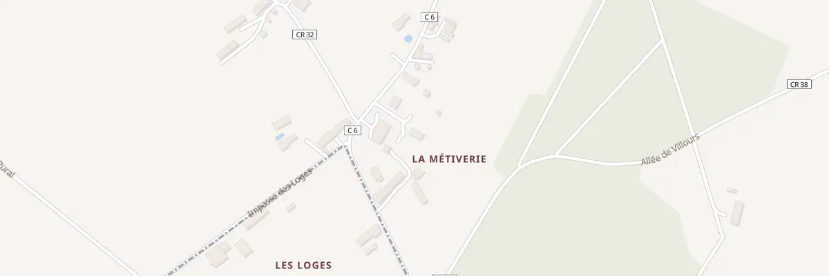 Plan du 8 Les Loges à Argy