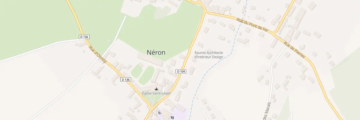 Plan du 7 Grande Rue à Néron