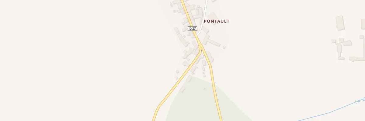 Plan du 6 Rue de la Vallée à Nottonville