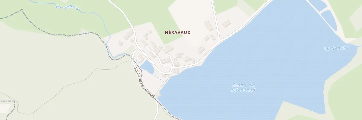 Plan du 3 Néravaud à Saint-Priest-la-Feuille