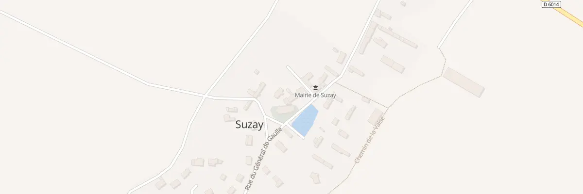 Plan du 20 Rue General de Gaulle à Suzay