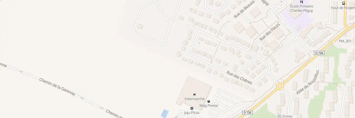 Plan du 29 Rue des Chenes à Nogent-le-Roi