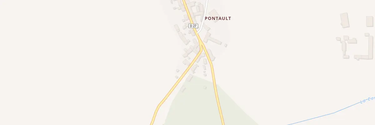 Plan du 8 Rue de la Vallée à Nottonville