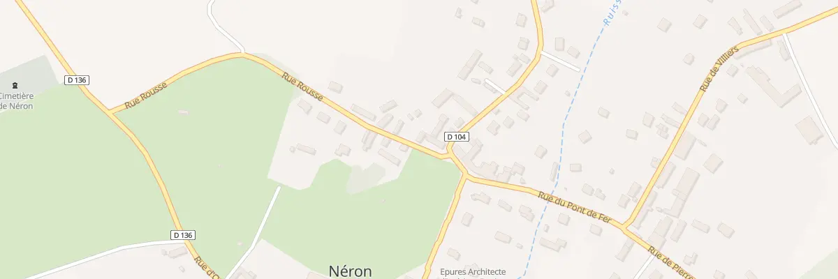 Plan du 2 Rue Rousse à Néron