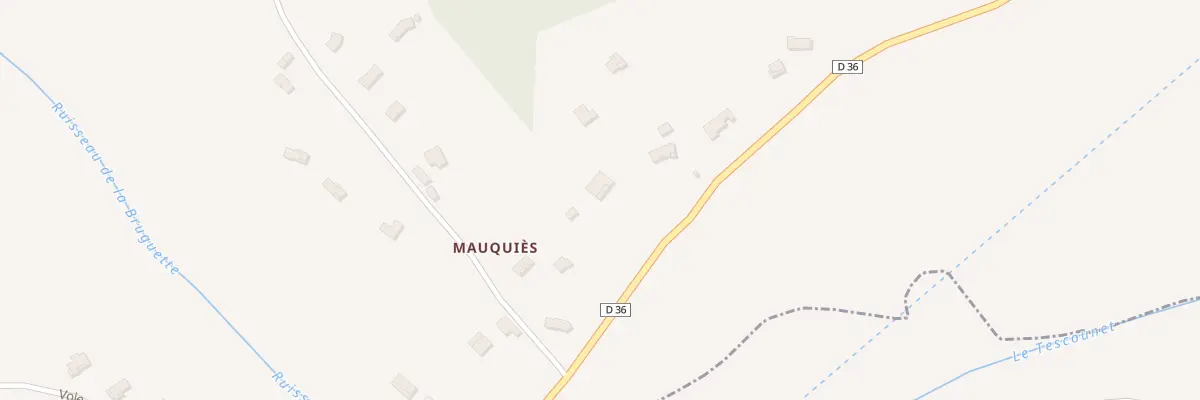 Plan du 68 Camp de Poutounet à La Salvetat-Belmontet