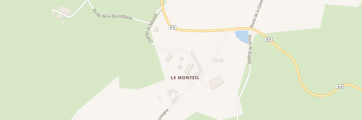 Plan du 5115 Le Monteil à Saint-Bonnet-l’Enfantier