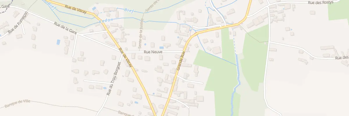 Plan du 9 Rue Neuve à Gilles