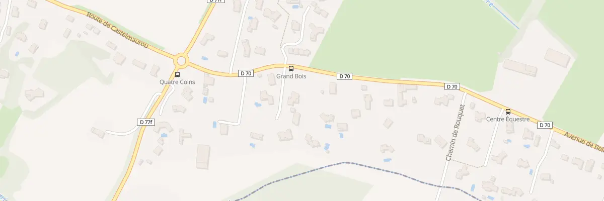 Plan du 7 Rue le Grand Bois à Lapeyrouse-Fossat