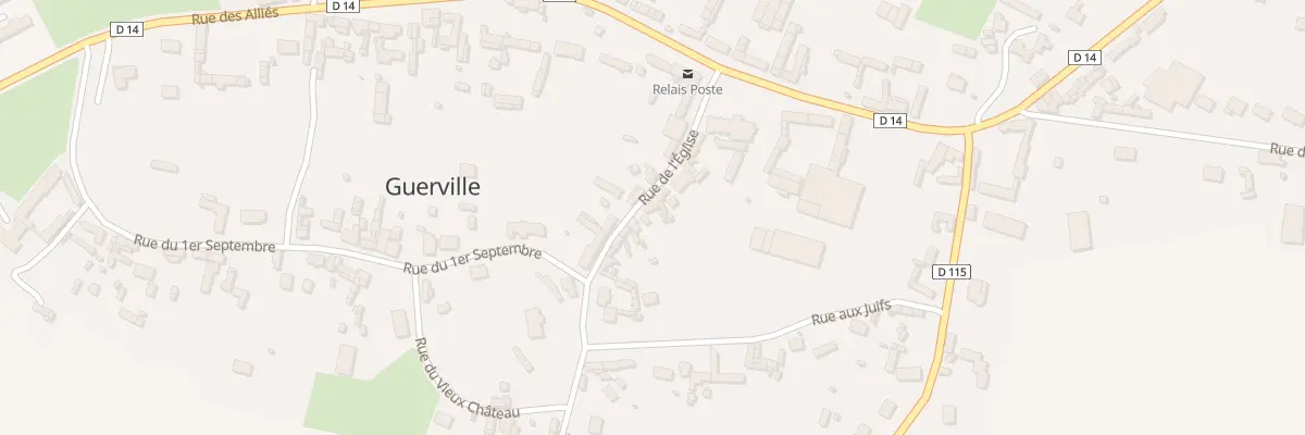 Plan du 9 Rue de l’Eglise à Guerville