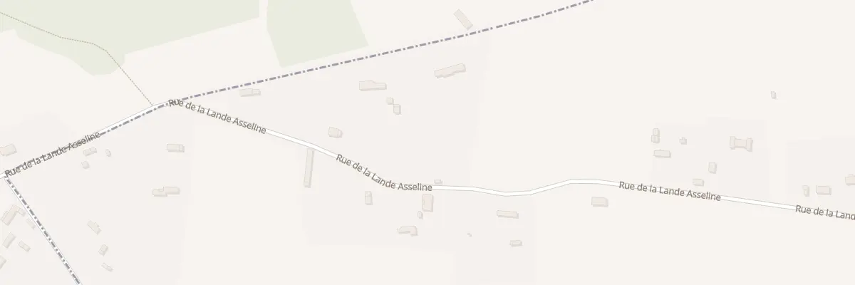 Plan du 7 Rue de la Lande Asseline à Lorleau