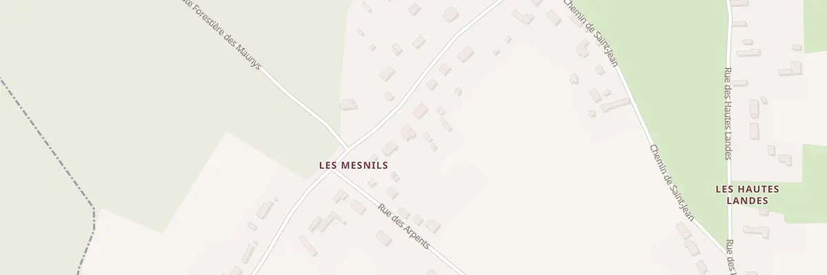 Plan du 15 Les Maunis à Puchay
