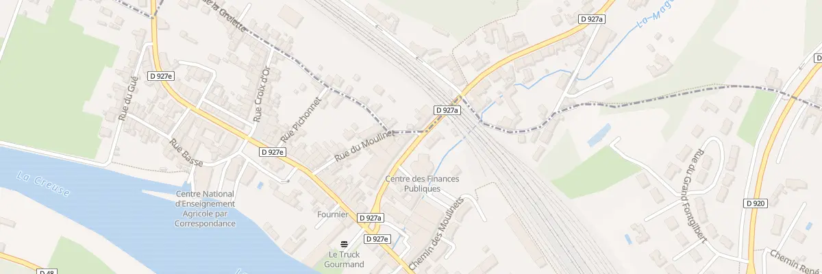 Plan du 9 Rte de Châteauroux à Argenton-sur-Creuse