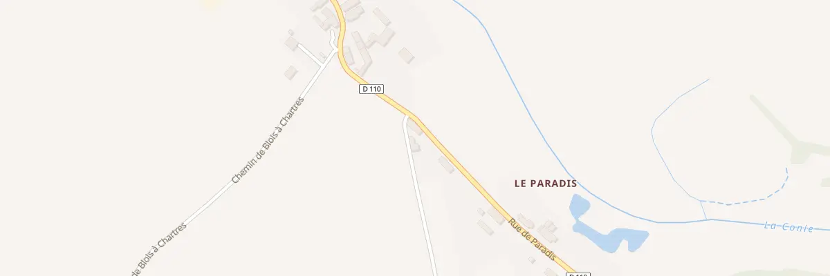 Plan du 1 Le Paradis à Varize
