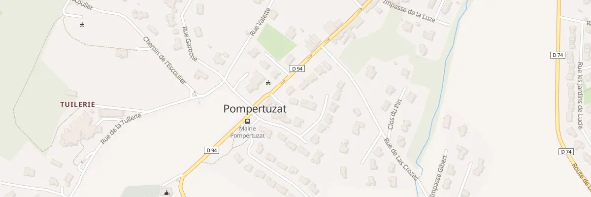Plan du 1 Pas du Moulin à Pompertuzat