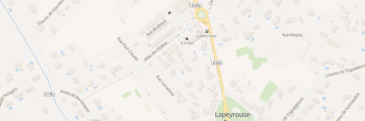 Plan du 3 Rue des Poiriers à Lapeyrouse-Fossat