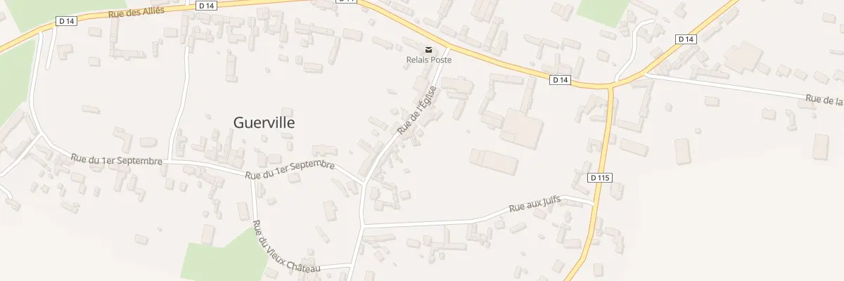 Plan du 7 Rue de l’Eglise à Guerville