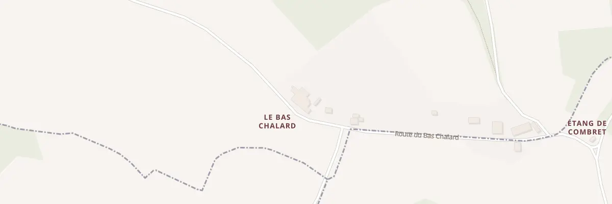 Plan du 8 Le Bas Chalard à Saint-Denis-des-Murs