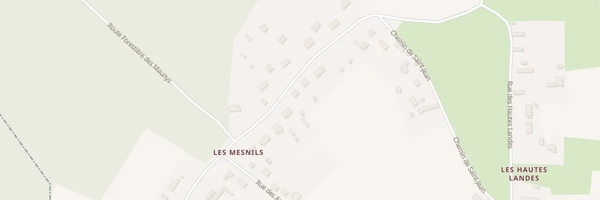 Plan du 11 Rue des Maunys à Puchay
