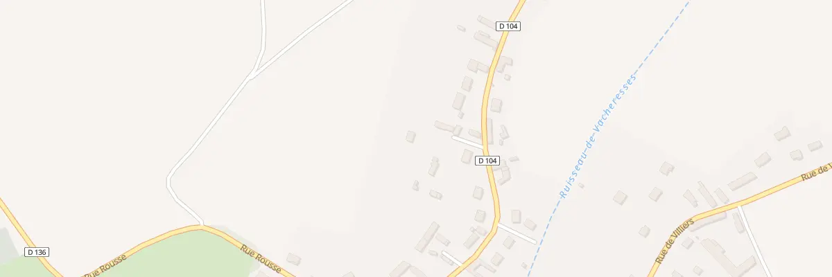 Plan du 25 Rue de Nogent à Néron