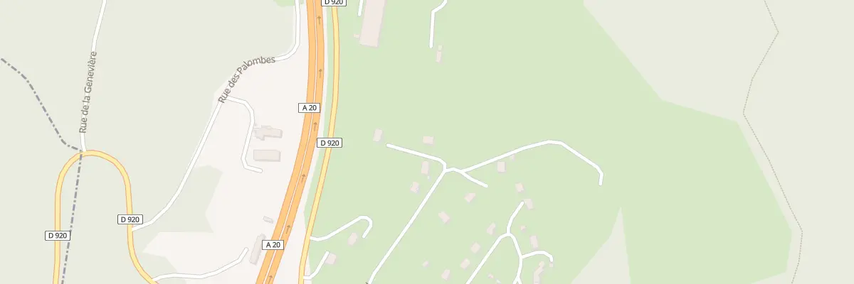 Plan du 2 All Des Sources à Noailles