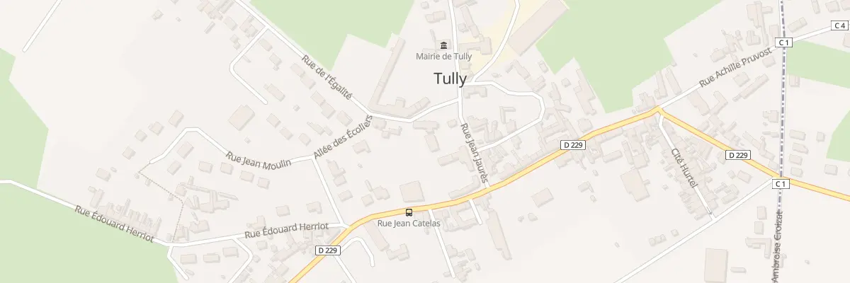 Plan du 6 Pl Jean Jaurès à Tully