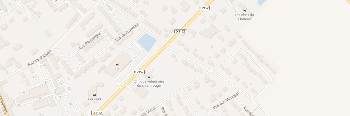 Plan du 2 Rue de Chantecaille à Mer