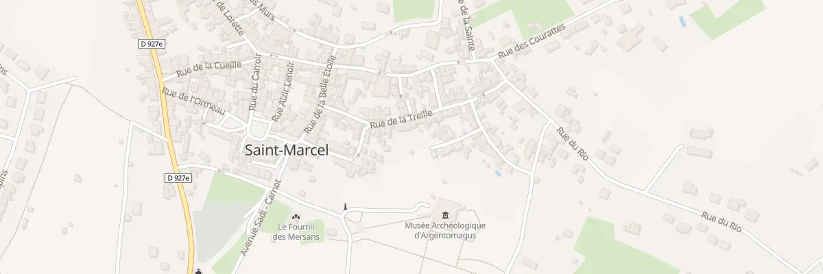 Plan du 10 Rue de la Treille à Saint-Marcel