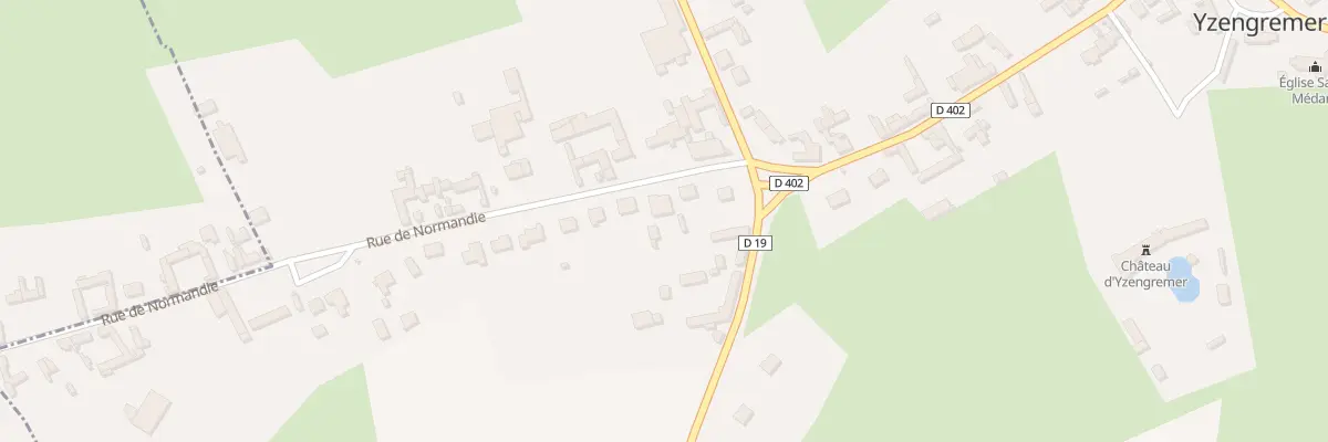 Plan du 5 Rue de Normandie à Yzengremer