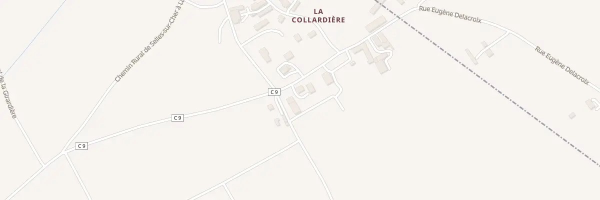 Plan du 600 Rte de la Mare à Lye
