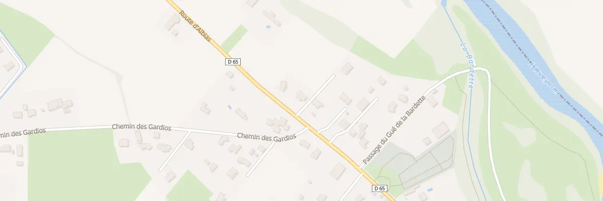 Plan du 500 Rte d’Albias à Nègrepelisse