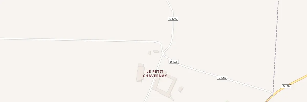 Plan du 1 Chavernay Le Petit à Meslay-le-Vidame