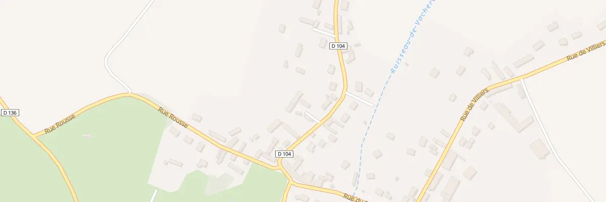 Plan du 11 Rue de Nogent à Néron