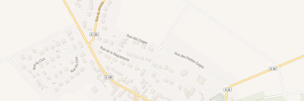 Plan du 6 Rue des Gages à Corancez