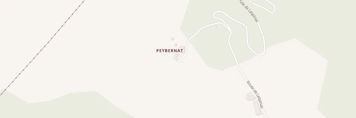 Plan du 8A Peybernat Hameau à Cazaux