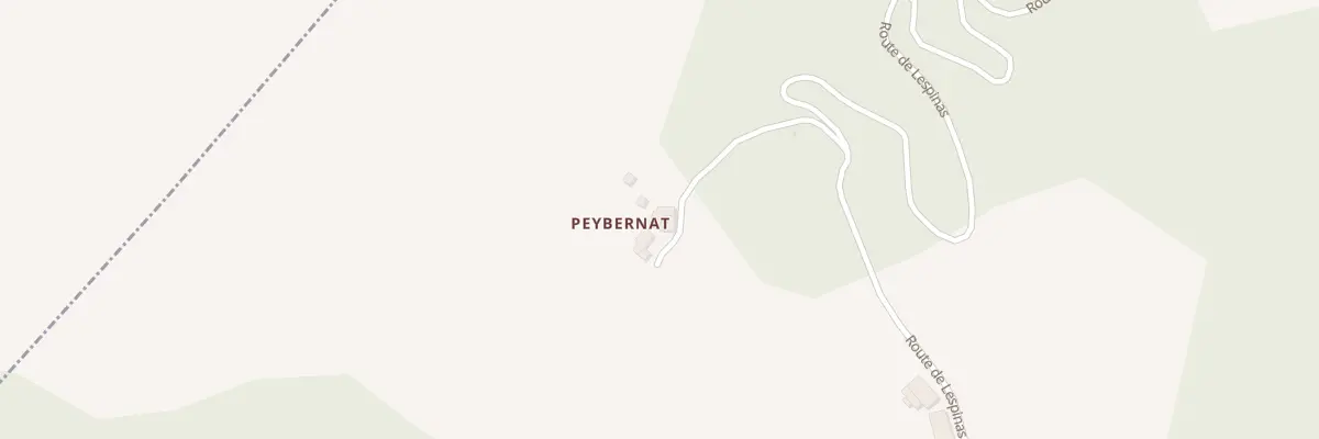 Plan du 8 Peybernat Hameau à Cazaux